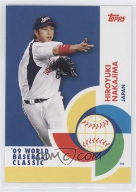 2009 Topps - World Baseball Classic #BCS4 - Hiroyuki Nakajima