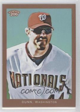 2009 Topps 206 - [Base] - Bronze #155 - Adam Dunn