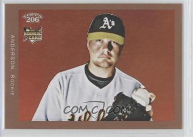 2009 Topps 206 - [Base] - Bronze #197 - Brett Anderson