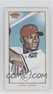 2009 Topps 206 - [Base] - Mini Polar Bear #109 - Justin Upton