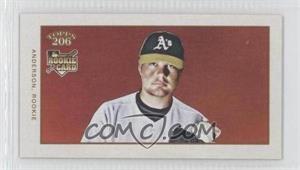 2009 Topps 206 - [Base] - Mini Polar Bear #197 - Brett Anderson