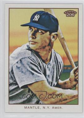 2009 Topps 206 - [Base] #154.1 - Mickey Mantle (Batting Pose)