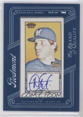 2009 Topps 206 - Framed Mini Autographs #FMA-15 - Mat Gamel