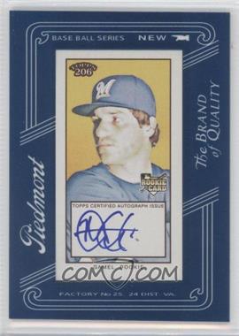 2009 Topps 206 - Framed Mini Autographs #FMA-15 - Mat Gamel