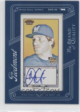 2009 Topps 206 - Framed Mini Autographs #FMA-15 - Mat Gamel