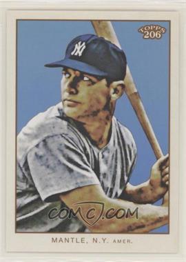2009 Topps 206 - Mickey Mantle Checklists #3 - Mickey Mantle