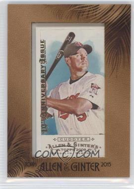 2009 Topps Allen & Ginter's - [Base] - 2015 Buyback Mini Framed No Number 10th Anniversary Issue #86 - Michael Cuddyer /50