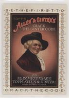 Crack the Ginter Code Ad