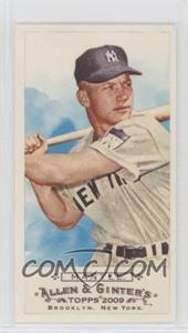 2009 Topps Allen & Ginter's - [Base] - Mini Allen & Ginter Back #136 - Mickey Mantle