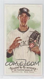 2009 Topps Allen & Ginter's - [Base] - Mini No Number #49 - Ubaldo Jimenez /50