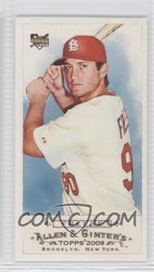 2009 Topps Allen & Ginter's - [Base] - Mini Red Bazooka Back #177 - David Freese /25