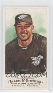 2009 Topps Allen & Ginter's - [Base] - Mini Red Bazooka Back #55 - Alex Rios /25