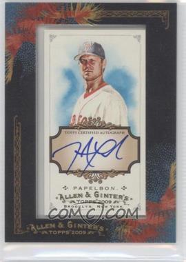 2009 Topps Allen & Ginter's - Framed Mini Autographs #AGA-JP - Jonathan Papelbon