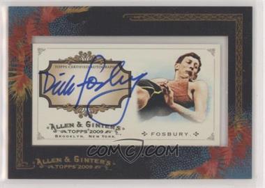 2009 Topps Allen & Ginter's - Framed Mini Autographs #AGA-RF - Dick Fosbury