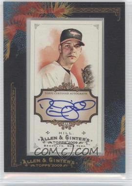 2009 Topps Allen & Ginter's - Framed Mini Autographs #AGA-RJH - Rich Hill