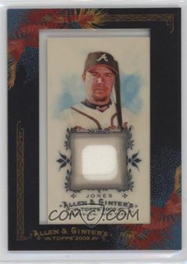 2009 Topps Allen & Ginter's - Framed Mini Relics #AGR-CJ - Chipper Jones