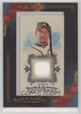 2009 Topps Allen & Ginter's - Framed Mini Relics #AGR-CJ - Chipper Jones