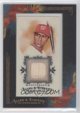 2009 Topps Allen & Ginter's - Framed Mini Relics #AGR-CP - Corey Patterson