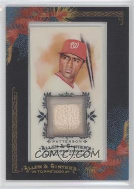 2009 Topps Allen & Ginter's - Framed Mini Relics #AGR-CP - Corey Patterson