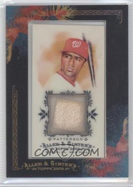 2009 Topps Allen & Ginter's - Framed Mini Relics #AGR-CP - Corey Patterson