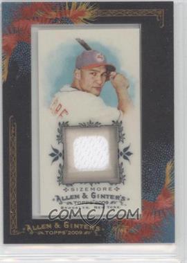 2009 Topps Allen & Ginter's - Framed Mini Relics #AGR-GSI - Grady Sizemore