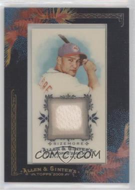 2009 Topps Allen & Ginter's - Framed Mini Relics #AGR-GSI - Grady Sizemore