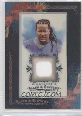 2009 Topps Allen & Ginter's - Framed Mini Relics #AGR-MR - Manny Ramirez