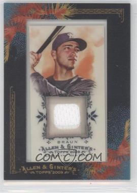 2009 Topps Allen & Ginter's - Framed Mini Relics #AGR-RJB - Ryan Braun