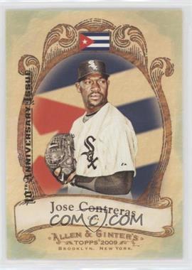 2009 Topps Allen & Ginter's - National Pride - 2015 Buyback 10th Anniversary Issue #NP30 - Jose Contreras