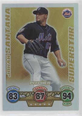 2009 Topps Attax - [Base] - Gold #_JOSA - Johan Santana