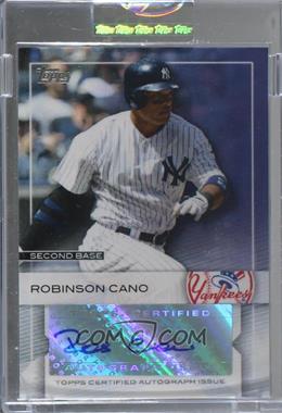 2009 Topps Autographs - [Base] #8 - Robinson Cano [Uncirculated]