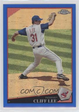 2009 Topps Chrome - [Base] - Blue Refractor #54 - Cliff Lee /199