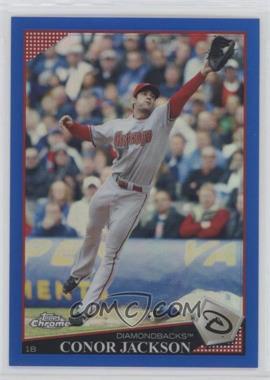 2009 Topps Chrome - [Base] - Blue Refractor #61 - Conor Jackson /199