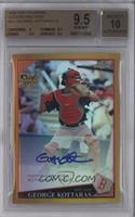 Rookie Autographs - George Kottaras [BGS 9.5 GEM MINT] #/50