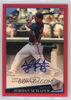 Rookie Autographs - Jordan Schafer #/25