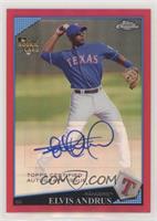 Rookie Autographs - Elvis Andrus [Noted] #/25