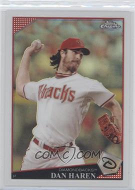 2009 Topps Chrome - [Base] - Refractor #111 - Dan Haren