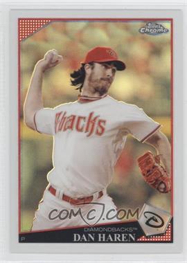 2009 Topps Chrome - [Base] - Refractor #111 - Dan Haren