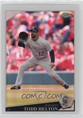 2009 Topps Chrome - [Base] - Refractor #115 - Todd Helton