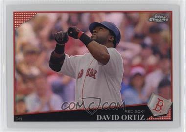 2009 Topps Chrome - [Base] - Refractor #16 - David Ortiz