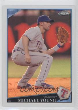 2009 Topps Chrome - [Base] - Refractor #162 - Michael Young