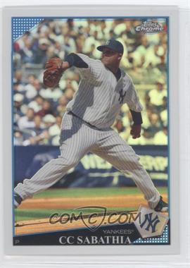 2009 Topps Chrome - [Base] - Refractor #49 - CC Sabathia