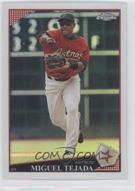2009 Topps Chrome - [Base] - Refractor #64 - Miguel Tejada