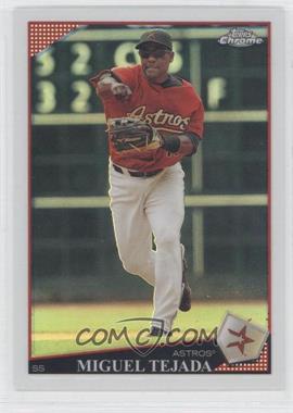 2009 Topps Chrome - [Base] - Refractor #64 - Miguel Tejada