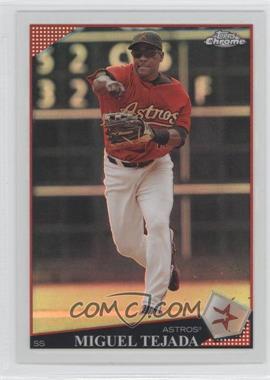 2009 Topps Chrome - [Base] - Refractor #64 - Miguel Tejada