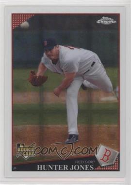 2009 Topps Chrome - [Base] - X-Fractor #210 - Hunter Jones