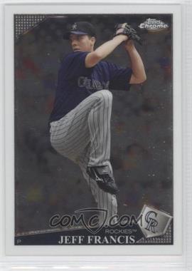 2009 Topps Chrome - [Base] #105 - Jeff Francis