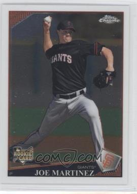 2009 Topps Chrome - [Base] #182 - Joe Martinez