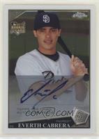 Rookie Autographs - Everth Cabrera