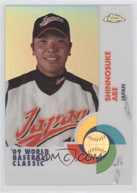 2009 Topps Chrome - World Baseball Classic - Refractor #W44 - Shinnosuke Abe /500